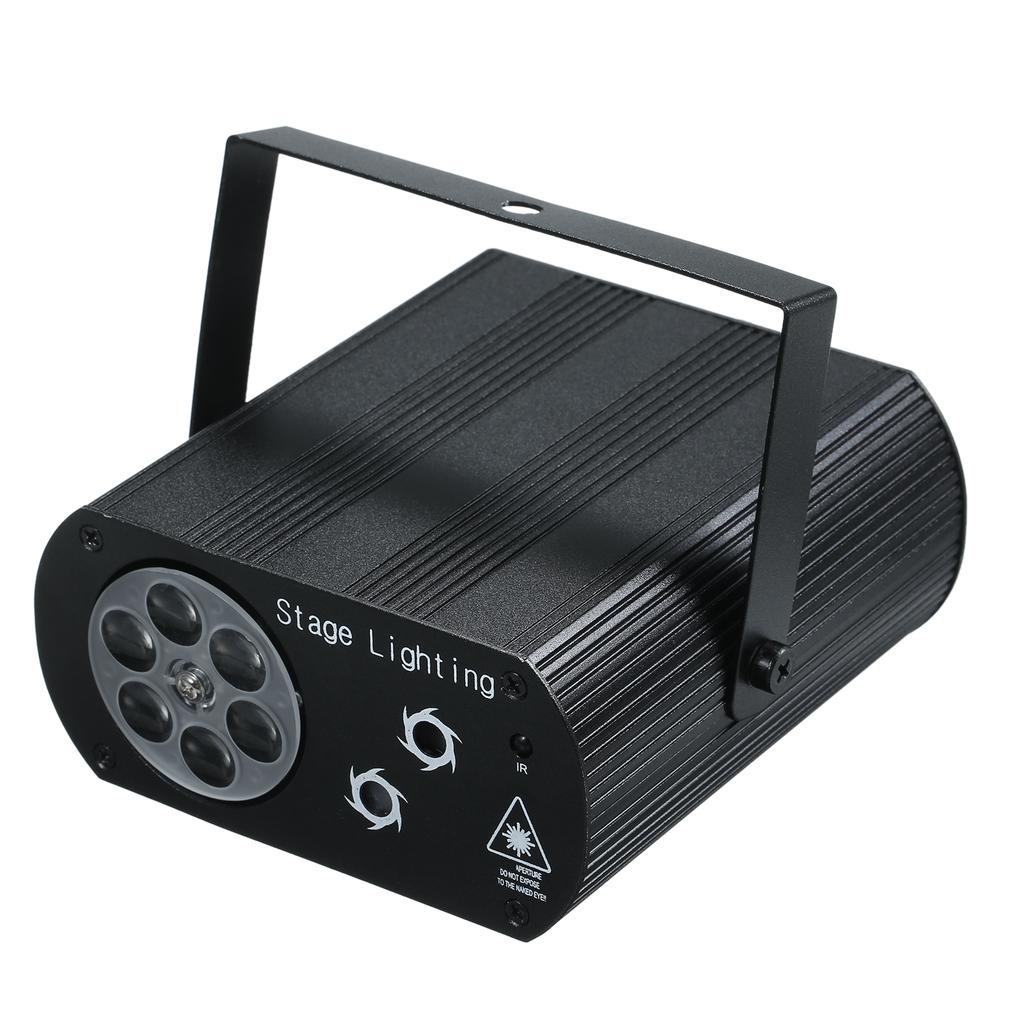 A C100-240 В 5 Вт 3 светодиода RGB Мини Водяная Волна Эффект Рябь Сценический Светильник Светильник Лампа