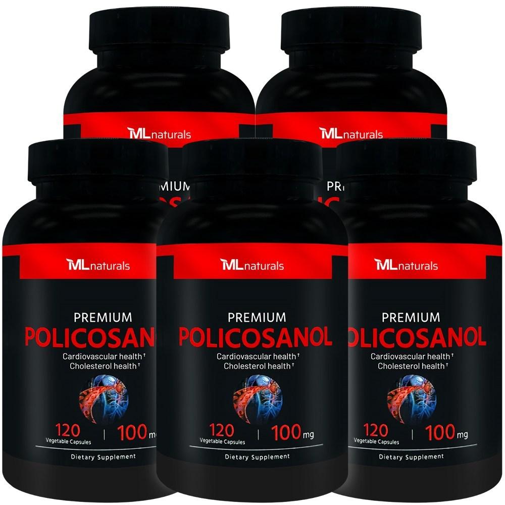 США Быстро MyLife Naturals Высококонцентрированный Поликозанол 100 мг (Общий липид 99% / Октокозанол 60%) 5 шт. 120 таблеток