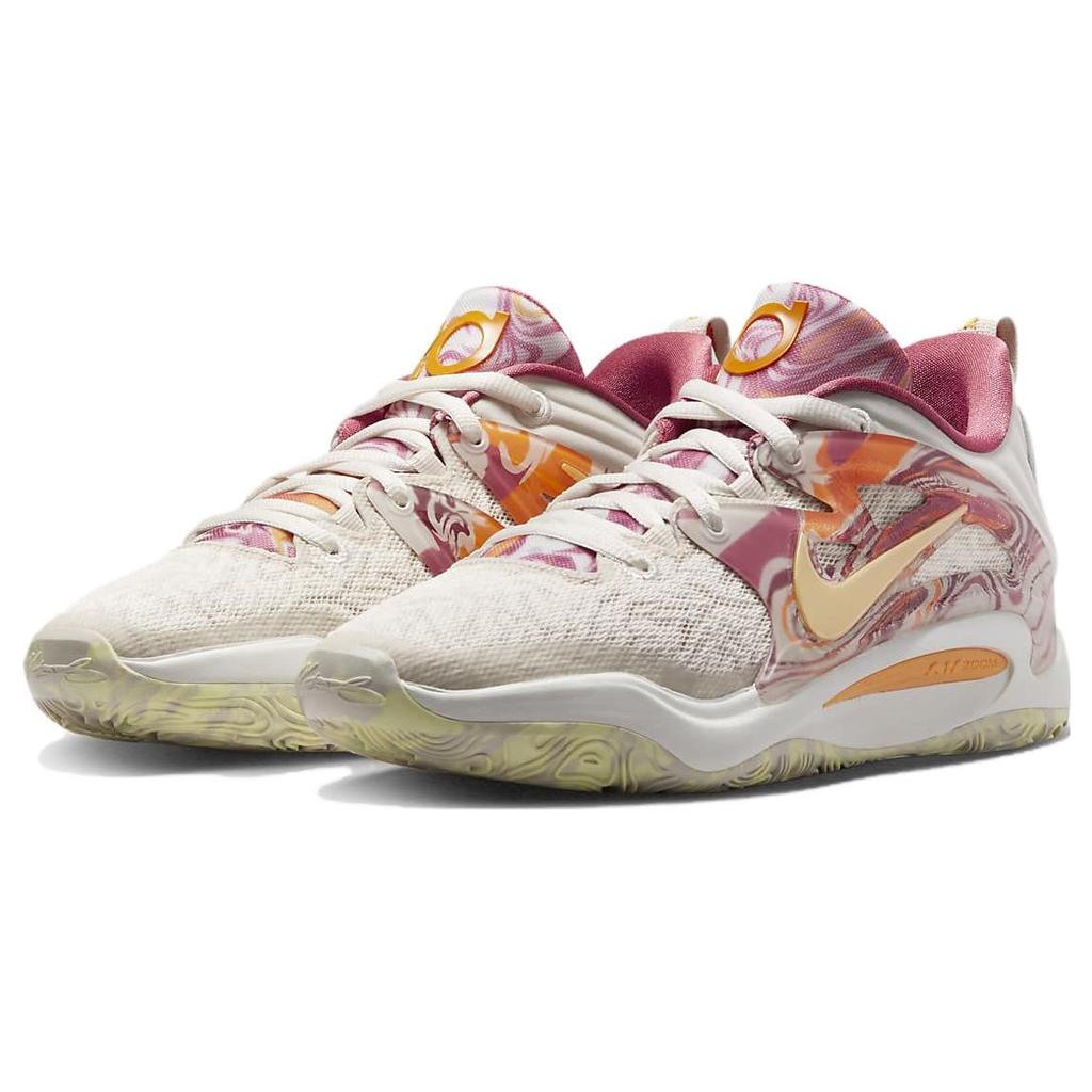 Nike KD 15 EP All-Star Unisex Sneakers Brown Light-Orewood-Brown Metallic-Gold DV1200-100