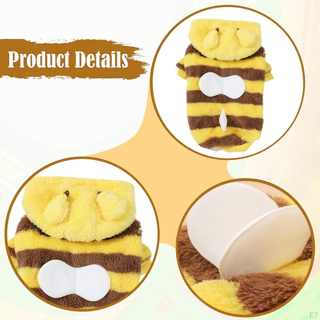 Dog Hoodie Sweatshirt Cosplay Sweater Breathable Clothing Clothes Winter Coat for Celebration