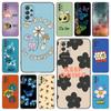 Чехол для телефона с цветком пчелы и бабочкой для Samsung Galaxy A21 A30 A50 A52 S A13 A22 A32 A33 A53 A73 5G A11 A12 A31 A51 A70 A71 A72