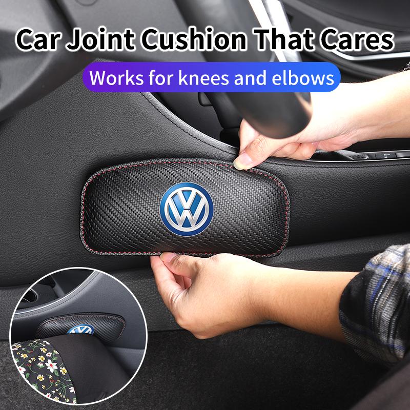 Hub Caps Car Knee Pad Elbow Pillow Leg Cushion Hand Support Mat Interior For Volkswagen VW Jetta Golf Beetle CC EOS GTI MK2 MK6