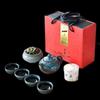 Qianxing Ceramic Gongfu Travel Tea Set