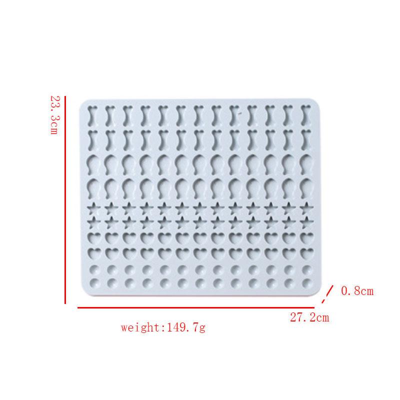130 сетка мини рыбные кости звезда сердце конфеты силиконовый коврик форма для выпечки лакомства для домашних животных собачий корм противень форма для выпечки печенья бисквитный торт форма