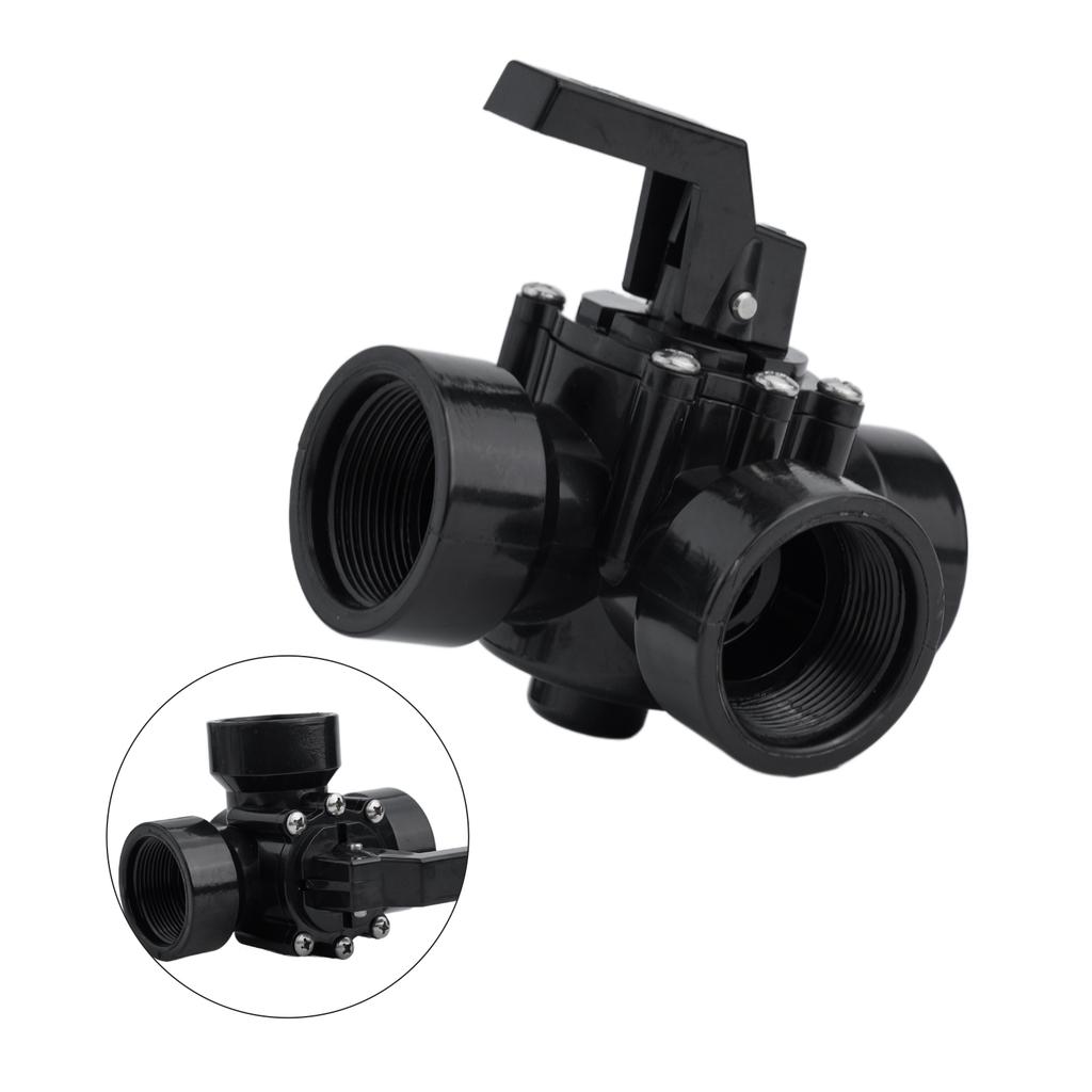 In Way Way Valve Steering Valve 3-Way Steering Way Adjustable Flow Feature Sand Pump Port Spas Specifications Steering Valve