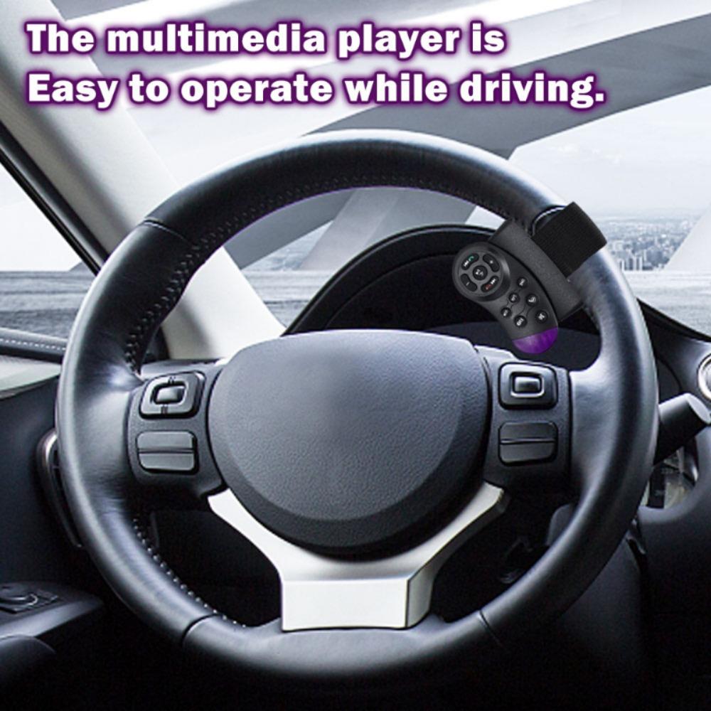 Wireless Button Remote Control Steering Wheel Switch Universal Controller For Car Radio