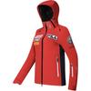 Official Womens Ski Jacket 2023 Winter New Basic Professional Sports Hooded Coat Women Outerwear Red A11W346921F-RD