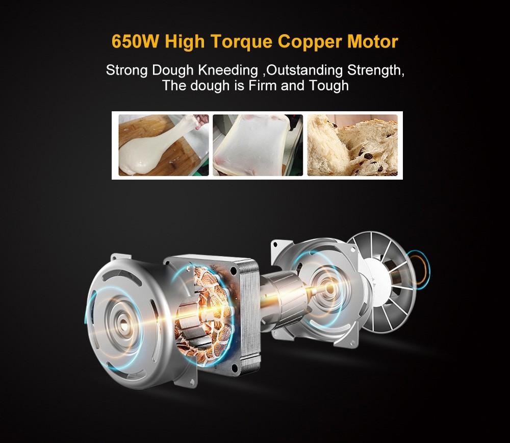 Biolomix BBM013 Stainless Steel 19 In 1 Automatic Bread Maker, 1KG Capacity, 650W Programmable Bread Machine