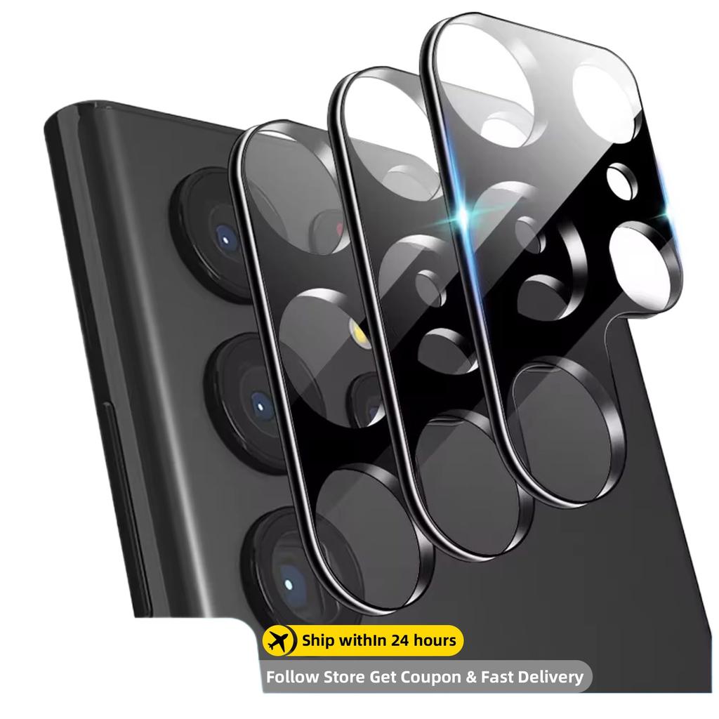 Camera Lens Protector for Samsung Galaxy S25 S24 S23 S22 S21 Ultra Plus FE Back Camera Tempered Glass Protection Accessories 4