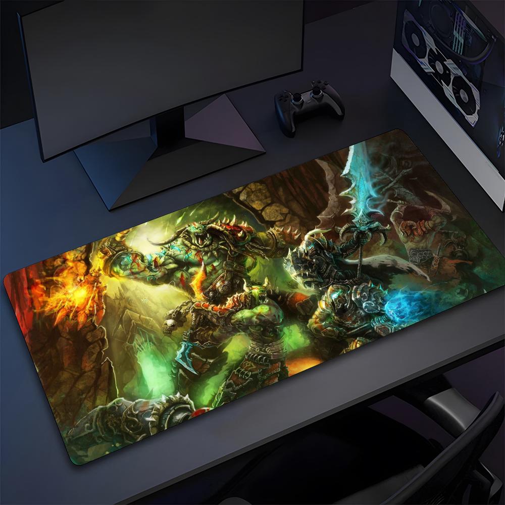 Коврик для мыши World Of Warcraft Высококачественный коврик для мыши из натурального каучука Самый профессиональный моющийся коврик для мыши для ноутбука