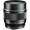 Объектив OM SYSTEM M.Zuiko Digital ED 75mm F1.8 (Черно-белый)