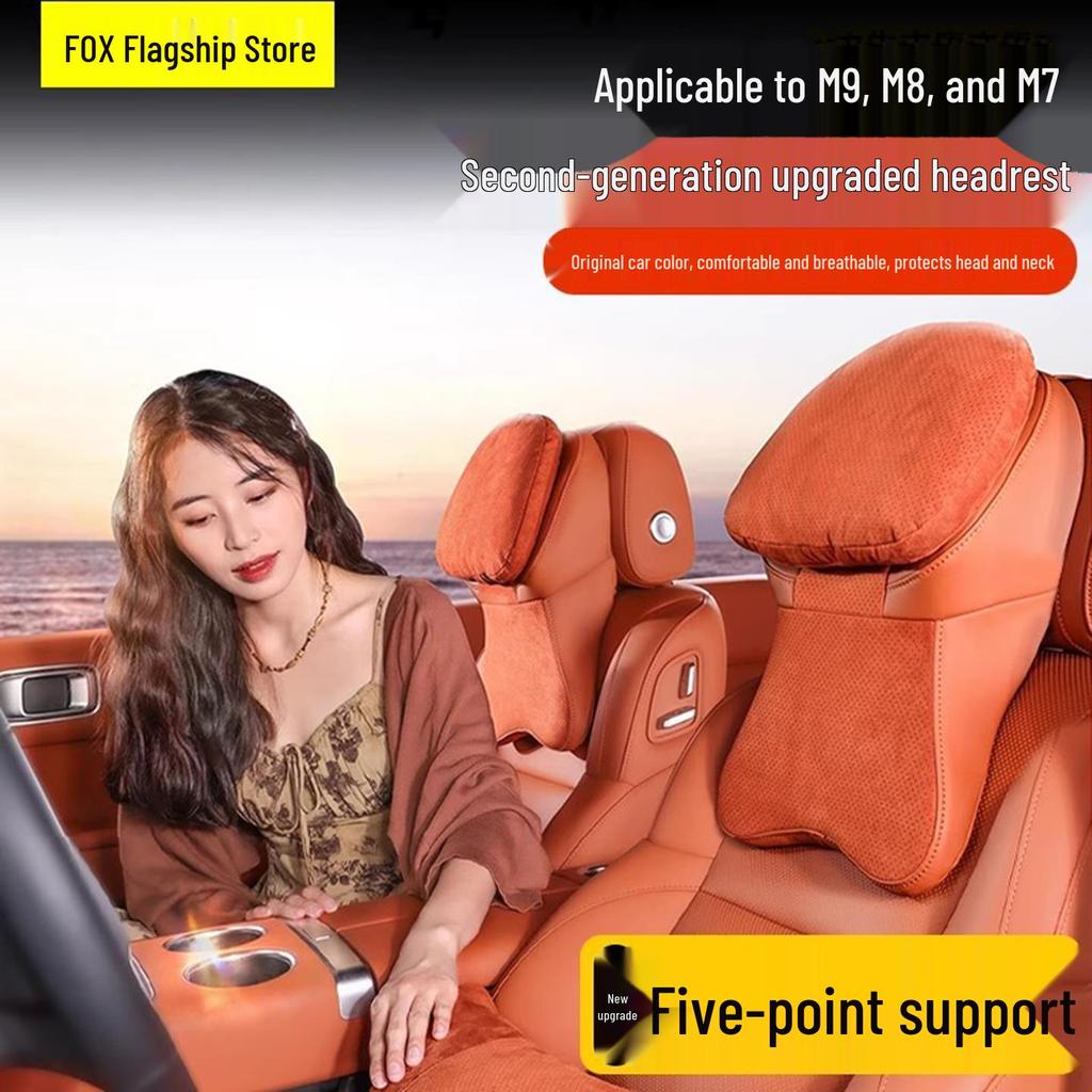 Разработанная для Maybach M9, M8 и M7, эта подушка-подголовник для автомобиля повышает комфорт в вашем транспортном средстве.