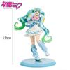 19 см В наличии Taito Fancy Ver Хацунэ Мику Модная фигурка Аниме фигурка Модель Коллекционная фигурка Игрушки для детей