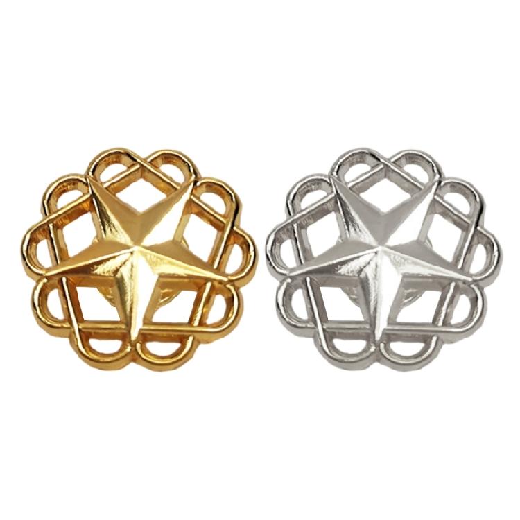 Многоцелевая брошь-булавка в виде полой звезды, ювелирные украшения, эффектные изделия для повседневных нарядов и официальных мероприятий, для ежедневной носки