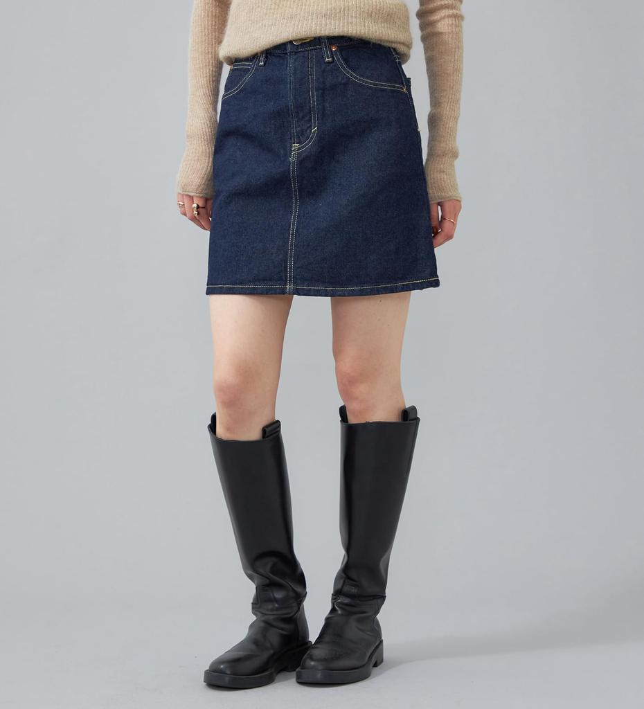 Джинсовая мини-юбка Lee Jeans LL2634 RINSE M Женская