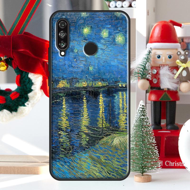 Ван Гог Звездная ночь Для Huawei Nova 5T 9 10 SE 7i 8i 11i 12i Y73 Y72 Y61 Y91 Y60 Y70 Y90 P20 P40 P30 Lite Чехол