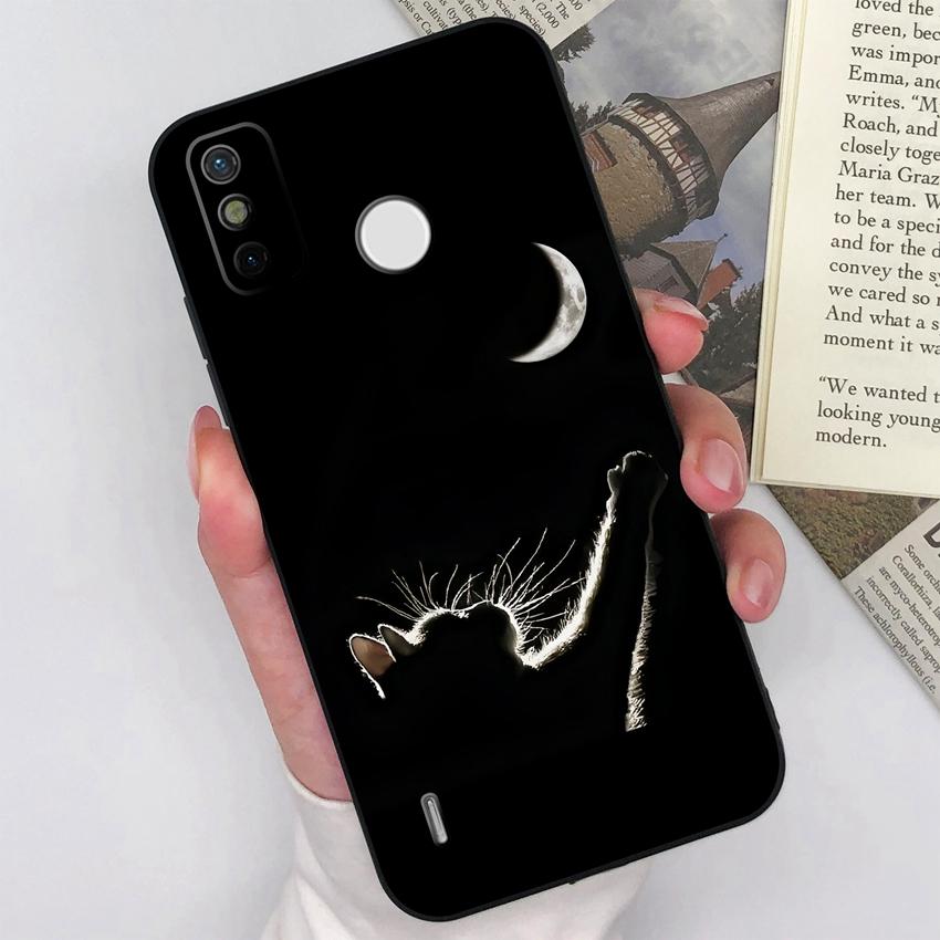 Для Tecno Spark GO 2023 2022 2021 2020 2 3 Camon 12 15 Air Pro Pop 7 Чехол для телефона Милые мультяшные животные Матовые силиконовые задние крышки Для Tecno Накладка