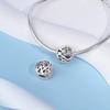 New Charms 925 Silver Sister Daughter Mum Mother Family Love Heart Beads Fit Origina Bracelet Necklace DIY Jewelry