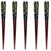 Set of 5 Gift for Hand Wash Made in J-kitchens Chopsticks, Pairs, Boxed, Meals, Only, 23cm, Wooden, Japan, GF-H-431951