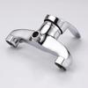 Polished Chrome Finish Wall Mounted Bathroom Bathtub Shower Tap Mixer Faucet Shower Faucet Concealed Hot And Cold Faucet New