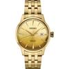 SRPK46 Men's Presage - Gold-plated Dial, Stainless Steel Band, 50-meter Water Resistance, Gold Leaf Finish. Made In Japan.