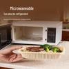 Экологически чистый одноразовый контейнер для еды на вынос из кукурузного крахмала