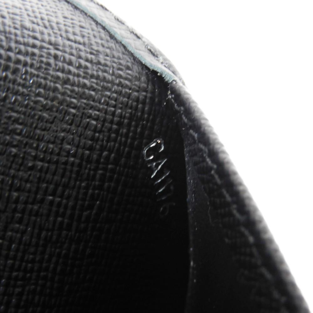 Б/у 12564 Agenda PM R20426 8001 LV логотип темно-серый ежедневник с 6-дырочным кардхолдером Vuitton Taiga Ardoise Мужской от