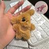 Мультяшный плюшевый медведь, брелок-подвеска, милая плюшевая кукла, игрушка, кавайная мягкая сумка, украшения, аксессуары
