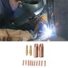 14Pcs Welding Machine Accessories Gases Nozzles 21-50 Gases Diffuser 35-50 Tips 11-35