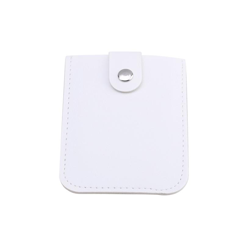 Выдвижной держатель для карт из искусственной кожи. Держатель для удостоверения личности. Каскадный скрытый выдвижной футляр для карт. Органайзер. Держатель для карт с пряжкой. Унисекс.