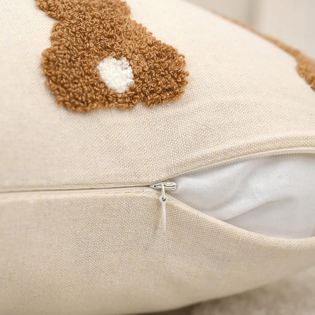 Embroidered Easter Elements, New Pillows For Living Room And Bedroom, Easter Decoration, Easter Pillowcases,17.7*17.7inch,1pc