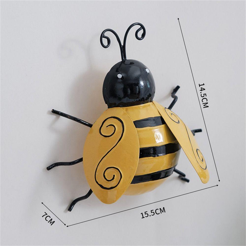 Шмель Сад на заднем дворе Акцент Декоративная Металлическая Скульптура Милый Дом Сад для Улицы