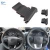 Hand Braid Perforated Microfiber Leather Car Steering Wheel Cover Trim For Toyota Fortuner 2016 2017 2018 Hilux 2015