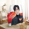 Новое поступление Плед-покрывало Singer Dimash для дома/дивана/кровати Портативное дорожное одеяло для взрослых 0929p