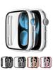 Защитная пленка для корпуса Apple Watch 11 10 42 мм 46 мм Аксессуары Покрытие Жесткий ПК Бампер+Закаленное Стекло Чехол iWatch Серии 11