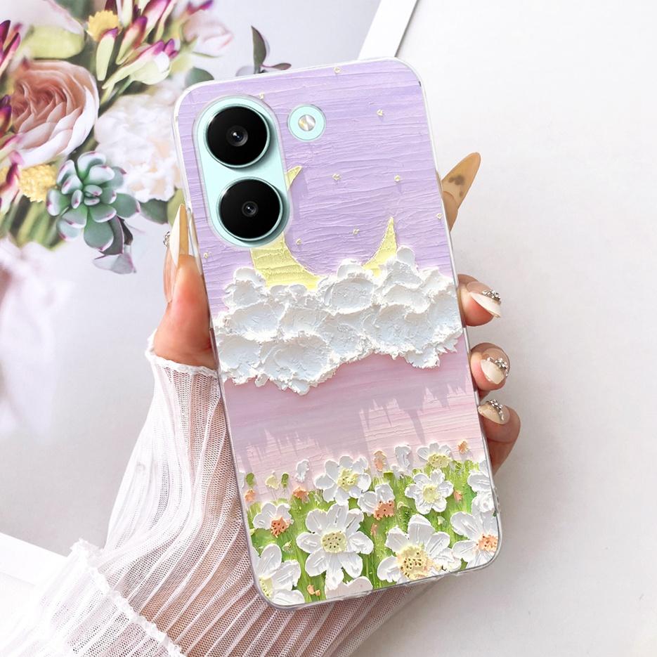 For Xiaomi Poco X8 Pro 5G Case Cute Cat Peacock Painted Cover Soft Slim Phone Case For Xiaomi Poco X8 Pro Max PocoX8 Pro 5G Bags
