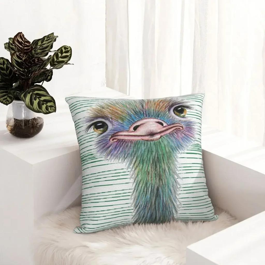 Страус Подушка-игрушка Подушка Детские подушки для детей наволочка наволочки декоративные домашний декор