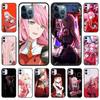 Чехол 02 Zero Two Anime Darling In The Franxx для iPhone 13 14 11 12 Pro Max 7 8 Plus SE X XR XS Max, силиконовый чехол, чехлы для телефонов