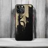 Темный Забавный Монстр Кот Матовая Крышка Для iPhone 16 15 14 11 12 13 Mini Pro Max X XR XS MAX Чехол для Телефона ударопрочный