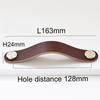 Nordic style Kitchen Furniture Handles Cabinet Pulls Closet Cupboard Wardrobe Door Knobs Thickening Leather Drawer Handle Silver