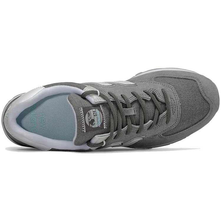 New Balance Nb 574 Удобная амортизация Низкий верх Повседневные кроссовки для бега Унисекс Кроссовки Castle-Rock ML574SPW