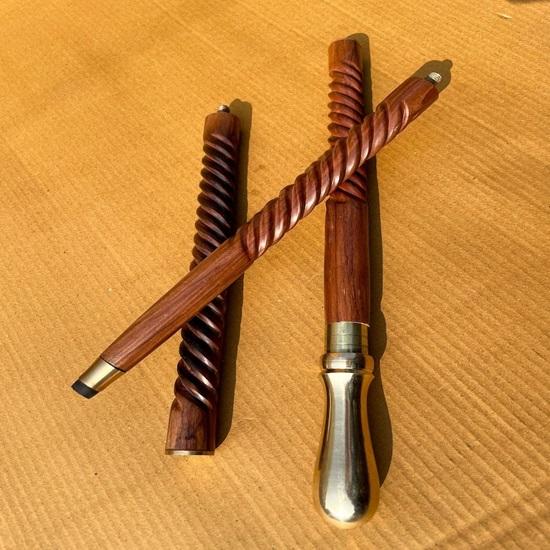 Лучшее качество, простая стильная тонкая ручка-трость-спираль, деревянные походные трости, викторианская трость, подарки для походов