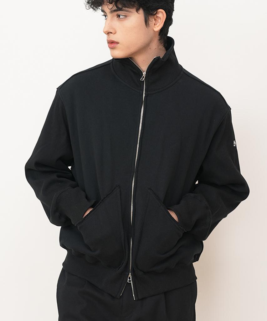 Черная куртка-толстовка на молнии Scoupe Split Sweat