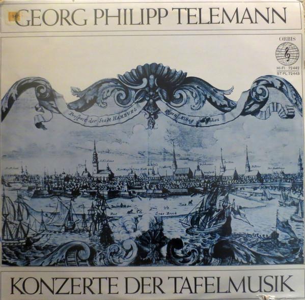 LP Record GEORG PHILIPP TELEMANN Die Konzerte Der Tafelmusik 72442 Orbis Germany Classical Used