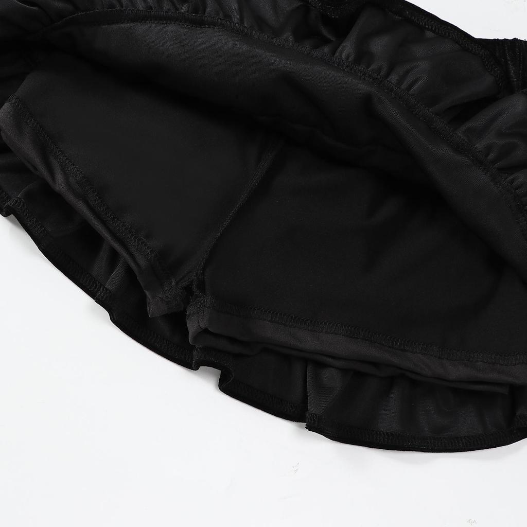 Юбка для девочек осень/зима 2024 из шерсти в складку - корейский стиль