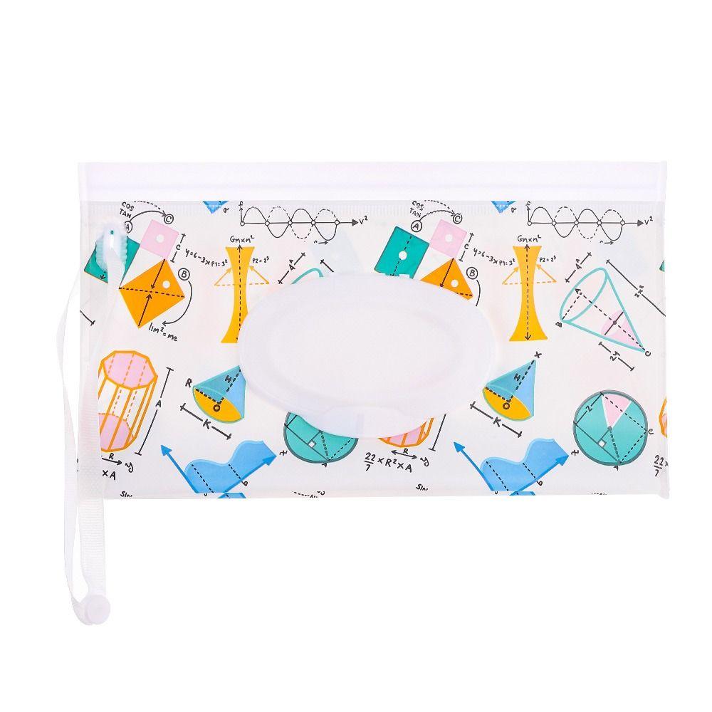 Baby Product Flip Cover Portable Wet Wipes Bag Cosmetic Pouch Wipes Holder Case Tissue Box