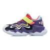 Кроссовки для бега Li Ning Kids с нескользящей подошвой и износостойкостью, детские кроссовки для бега, фиолетовые YKNR090-5