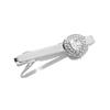 Men's Creative Crystal Zircon Diamond Triangle Tie Clip