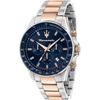 Sfida Chronograph Two Tone Stainless Blue Dial Quartz R8873640022 100M Men's Watch