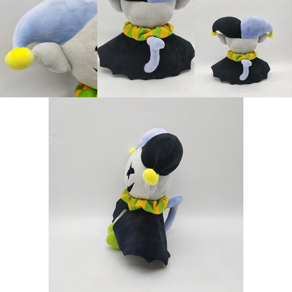 Deltarune Jevil Plush Toy | Joker Doll | Handcrafted Kids Xmas Gift | Collectible